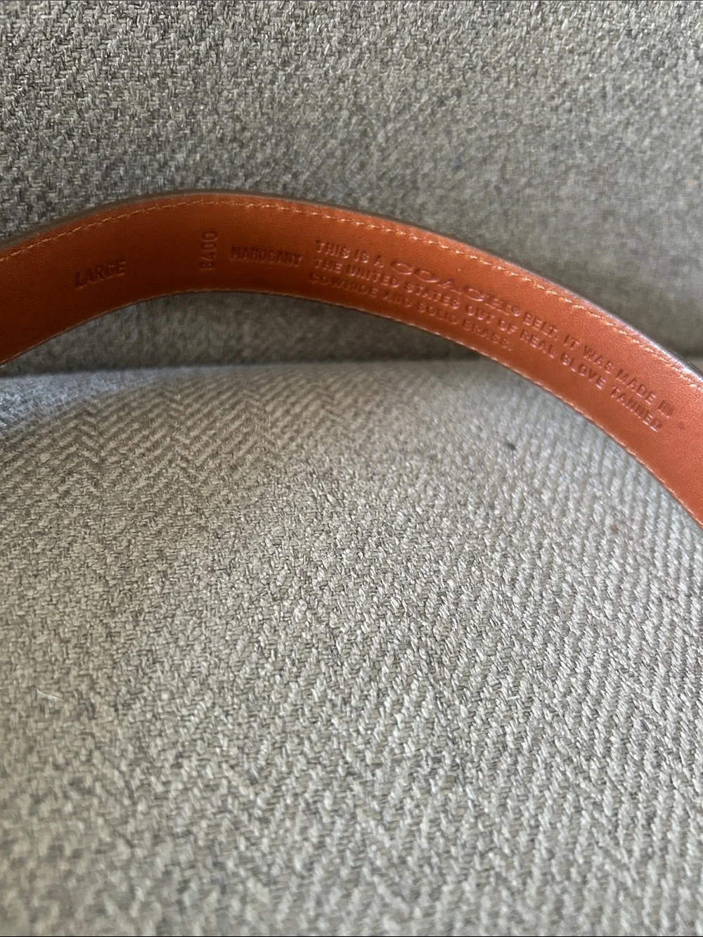 Coach Women's Leather Belt